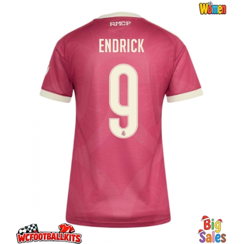 Real Madrid Endrick #9 Replica Third Stadium Shirt for Women 2026-27 Short Sleeve